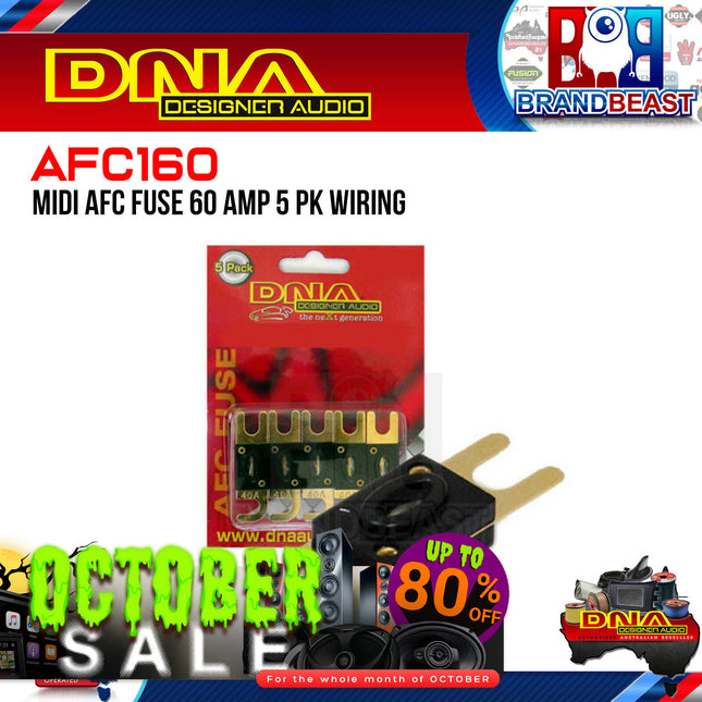 DNA AFC160 60 AMP Midi AFC Fuse - 1 Pack Of 5