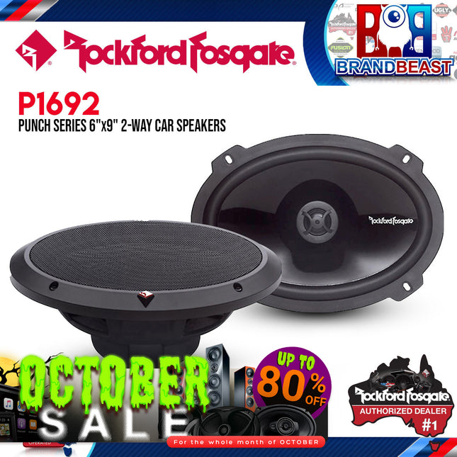 Rockford Fosgate P1692 Punch 6"x9" 2-Way Full Range Speaker