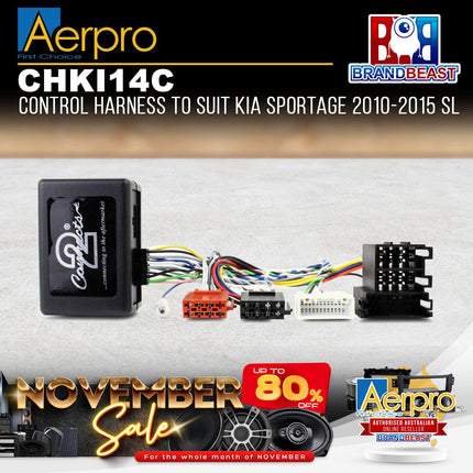 Aerpro CHKI14C Steering Wheel Control Interface Suit Kia Sportage SL