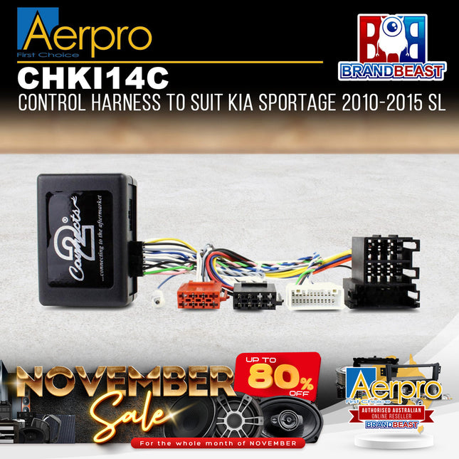 Aerpro CHKI14C Steering Wheel Control Interface Suit Kia Sportage SL