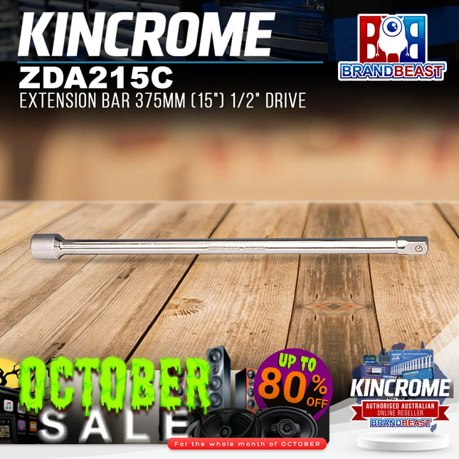 KINCROME ZDA215C Extension Bar 375mm (15") 1/2" Drive