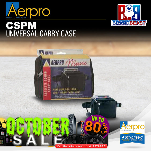 Aerpro CSPM Universal Cassette Carry Case