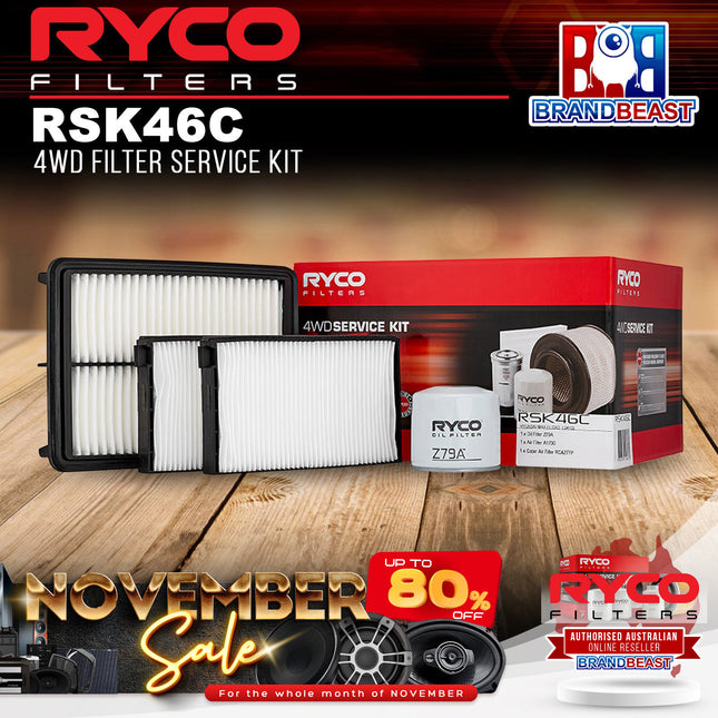 Ryco RSK46C 4WD Filter Service Kit