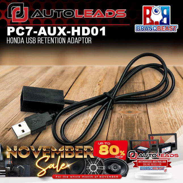 Autoleads PC7-AUX-HD01 Honda USB Retention Adaptor