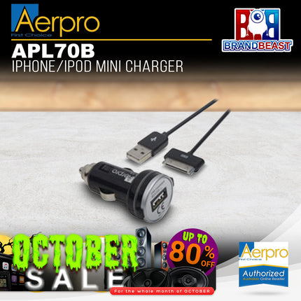 Aerpro APL70B iPhone/iPod Mini Charger