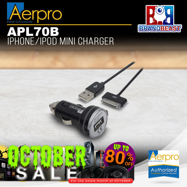 Aerpro APL70B iPhone/iPod Mini Charger