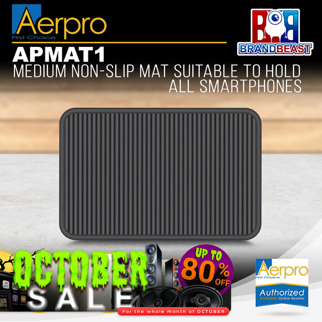 Aerpro APMAT1 Medium Non-Slip Mat Suitable to Hold All Smartphones
