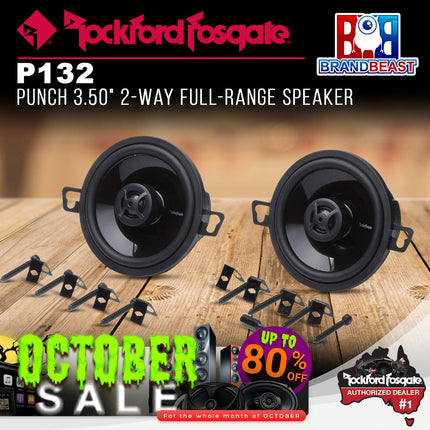 Rockford Fosgate P132 Punch 3.50" 2-Way Full Range Speaker