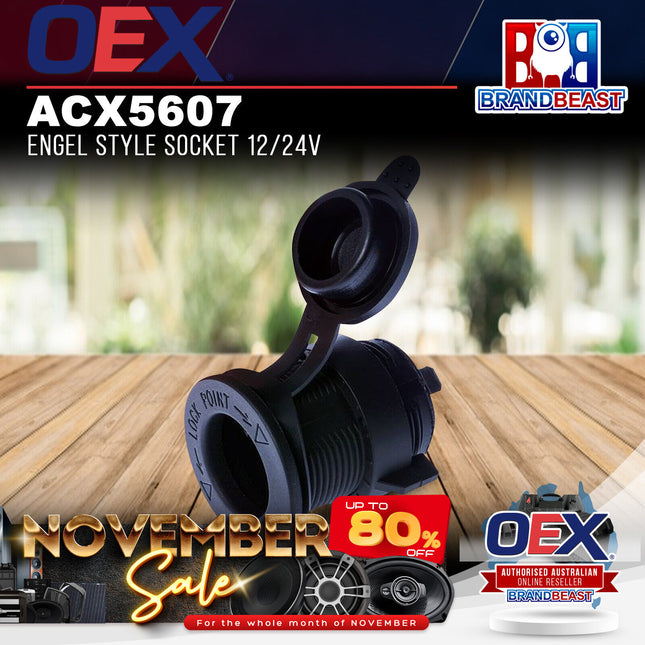 OEX ACX5607 Engel Style Socket 12/24V