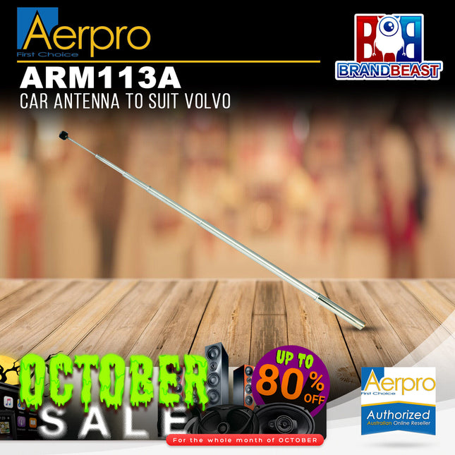 Aerpro Arm113A Car Antenna To Suit Volvo