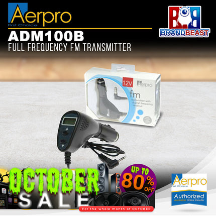 Aerpro ADM100B Full Frequency FM Transmitter