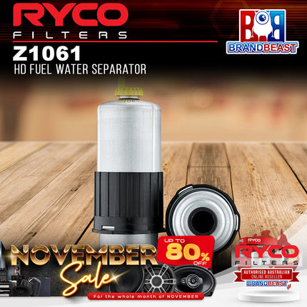 Ryco Z1061 Fuel Water Seperator