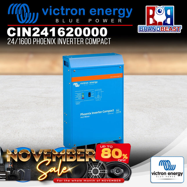 Victron Energy CIN241620000 24/1600 Phoenix Inverter Compact