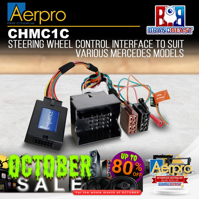 Aerpro CHMC1C Steering Wheel Control Interface Suit Mercedes Various Models