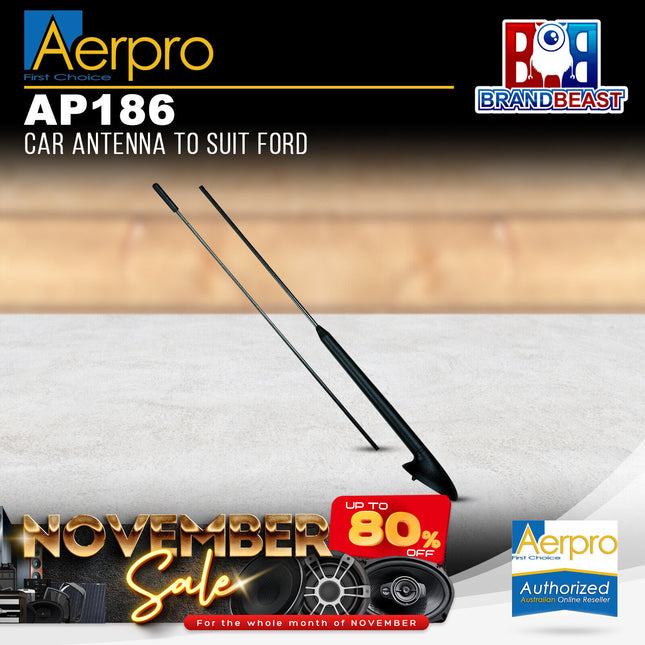 Aerpro AP186 Car Antenna to Suit Ford