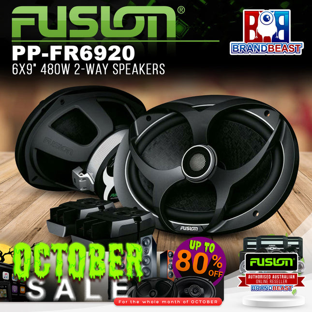 Fusion PP-FR6920 6x9" 480W 2-Way Speakers