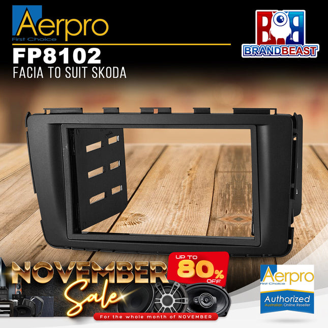 Aerpro FP8102 Facia to Suit Skoda