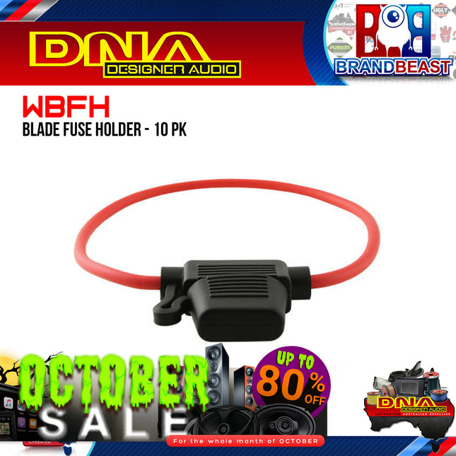 DNA WBFH In-Line Blade Fuse Holder - 10 Pieces