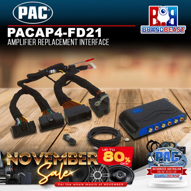 PAC AP4-FD21 AmpPRO Interface To Suit Ford 2011-2019