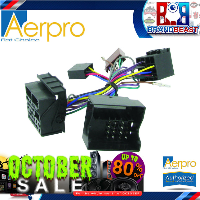 Aerpro CT10CT01 T-Harness to Suit Citroen