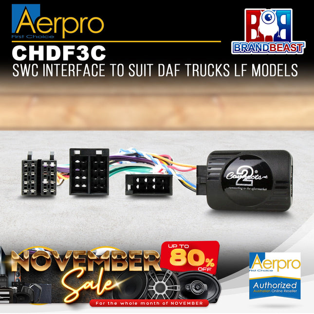 Aerpro CHDF3C Steering Wheel Control Interface to Suit DAF Trucks