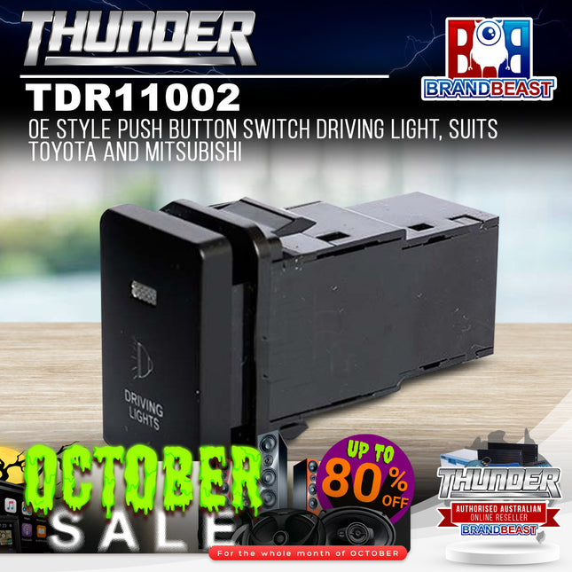 Thunder TDR11002 OE Style Push Button Switch Driving Light