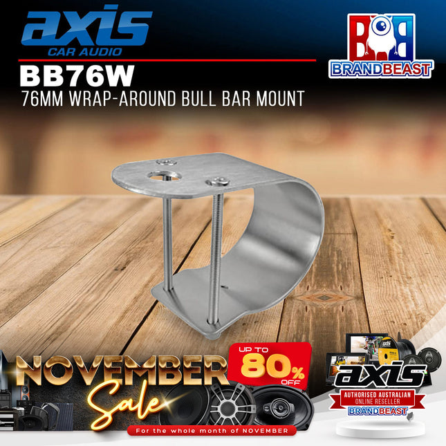 Axis BB76W 76mm Wrap Around Bull Bar Mount
