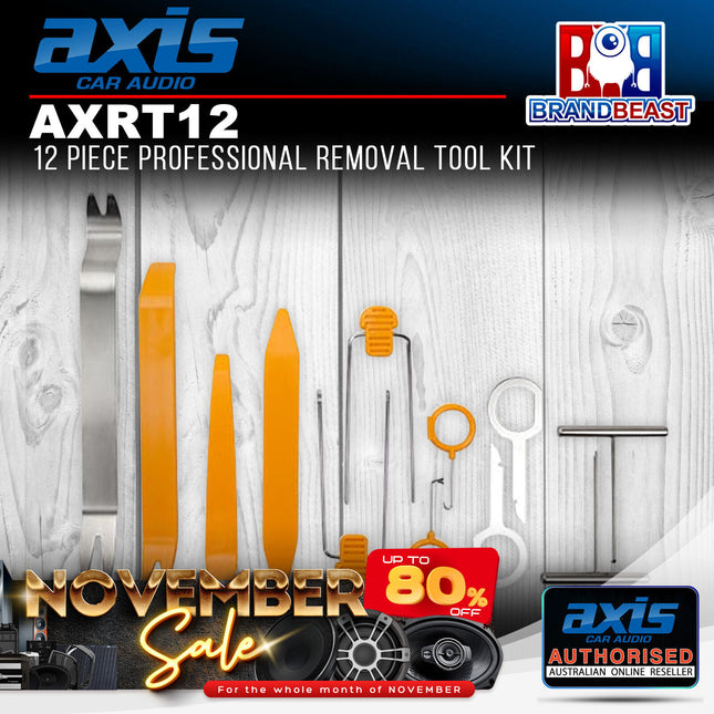 Axis AXRT12 12 Pcs Professional Removal Tool Kit