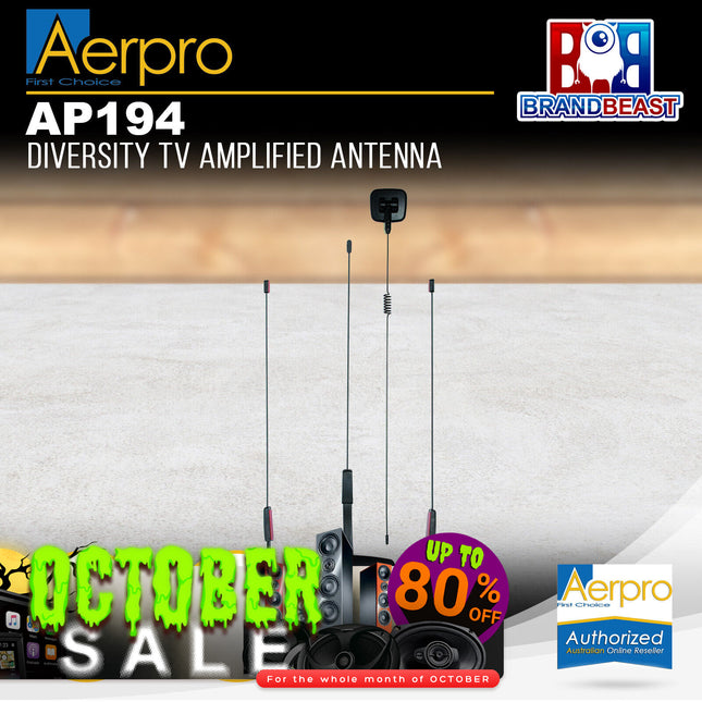 Aerpro AP194 Diversity TV Amplified Antenna