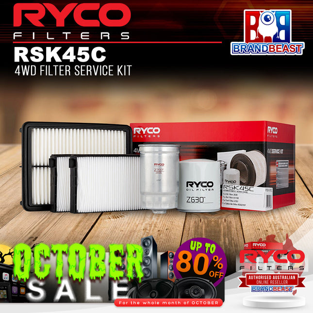 Ryco RSK45C 4WD Filter Service Kit