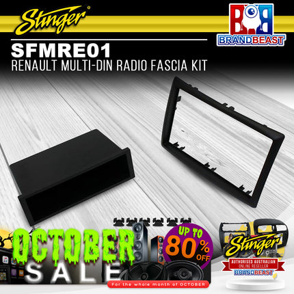 Stinger SFMRE01 Australia Renault Multi DIN Radio Fascia Kit
