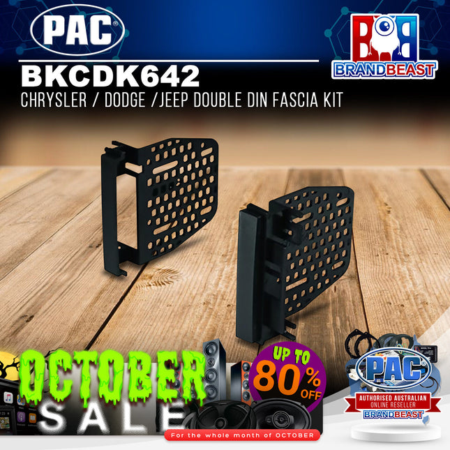 PAC BKCDK642 Bestkits BKCDK642 Chrysler / Dodge /JEEP Double DIN Fascia Kit