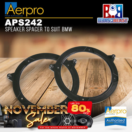 Aerpro APS242 Speaker Spacer to Suit BMW
