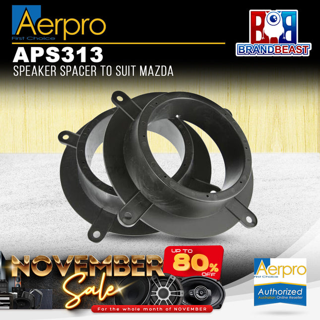 Aerpro APS313 Speaker Spacer to Suit Mazda