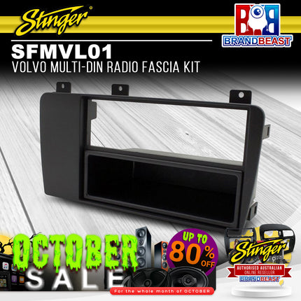 Stinger SFMVL01 Multi-DIN Radio Fascia Kit Suit Volvo Various Models
