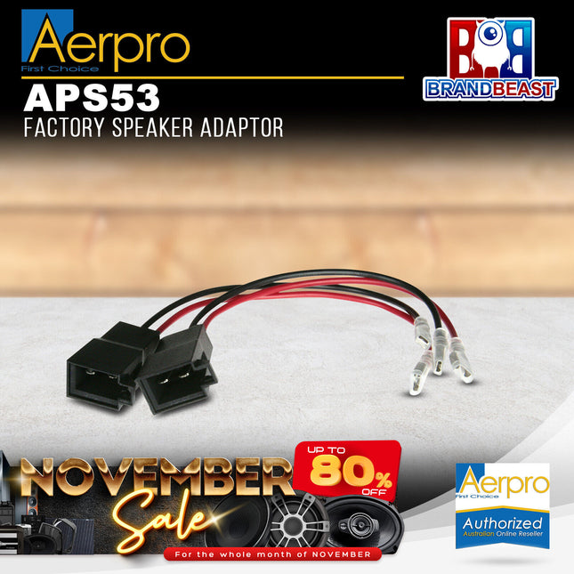 Aerpro APS53 Factory Speaker Adaptor
