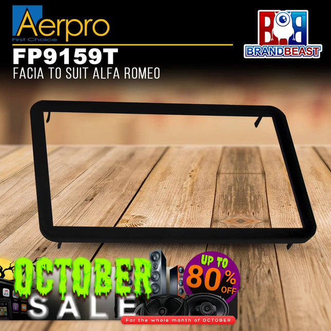Aerpro FP9159T Double DIN Facia Kit to Suit Alfa Romeo 159/Spider/Brera