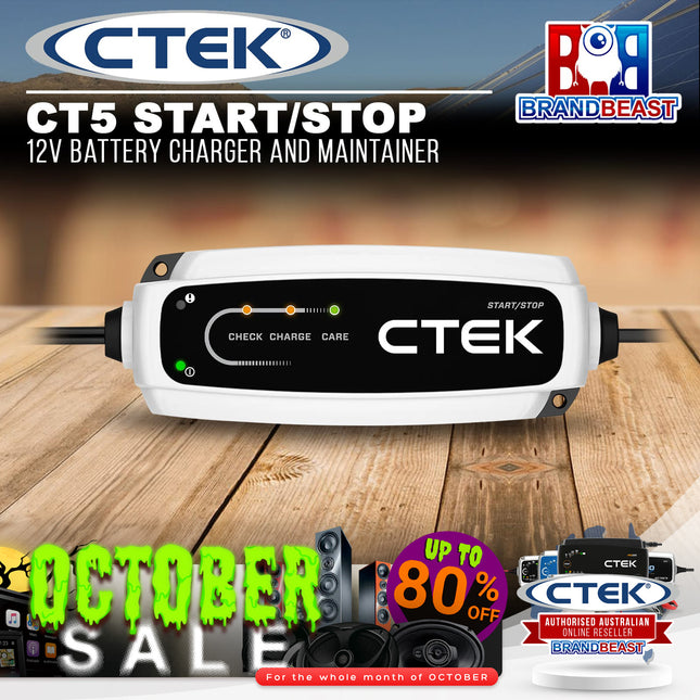 CTEK CT5 START/STOP 12V 3.8A Battery Charger and Maintainer
