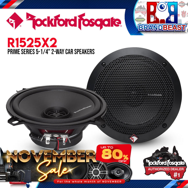 Rockford Fosgate R1525X2 Prime 5.25" 2-Way Full-Range Speaker