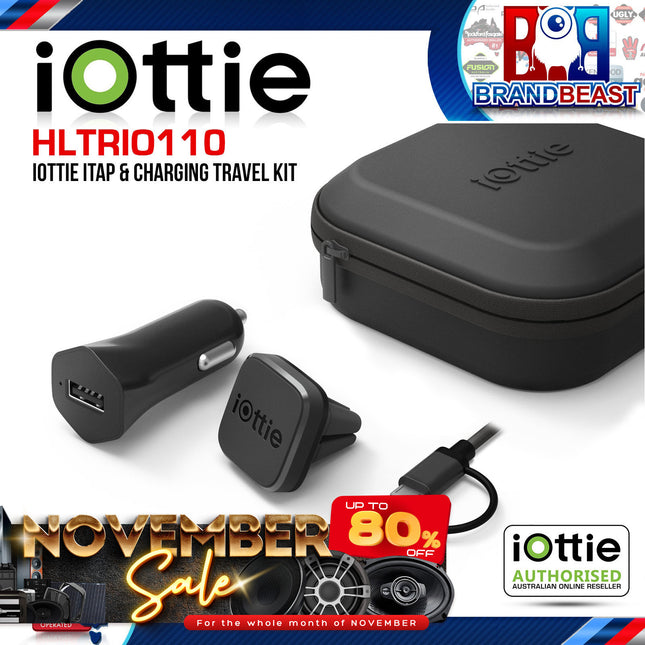 iOttie HLTRIO110 iTap Magnetic Mounting & Charging Travel Kit