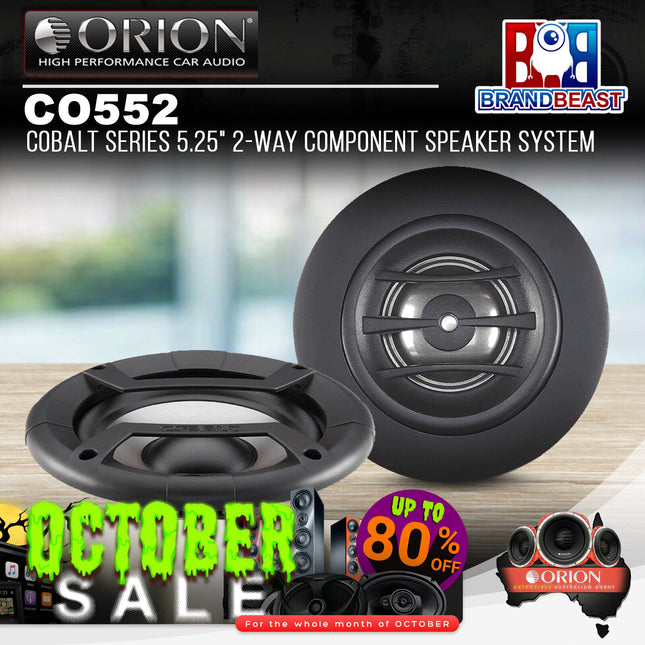 Orion CO552 Cobalt Series 5.25" 2-Way Component Speaker System