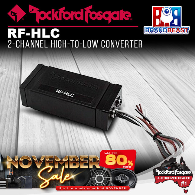 Rockford Fosgate RF-HLC 2-Channel High-to-Low Converter