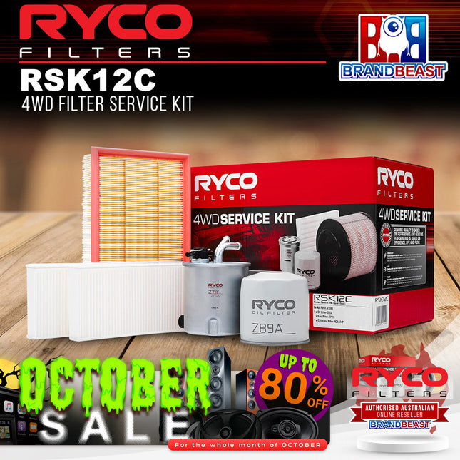 Ryco RSK12C 4WD Filter Service Kit