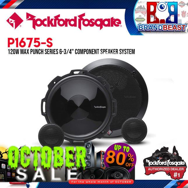 Rockford Fosgate P1675-S Punch 6.75" Series Component System