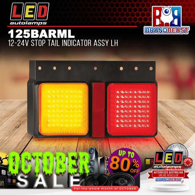 LED Autolamps 125BARML 12-24V Stop Tail Indicator Assy LH