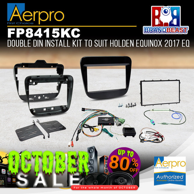 Aerpro FP8415KC Double Din Install Kit to Suit Holden Equinox 2017 EQ