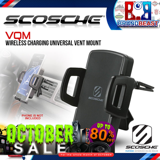 Scosche VQM VentMount Qi - Wireless Charging Universal Vent Mount