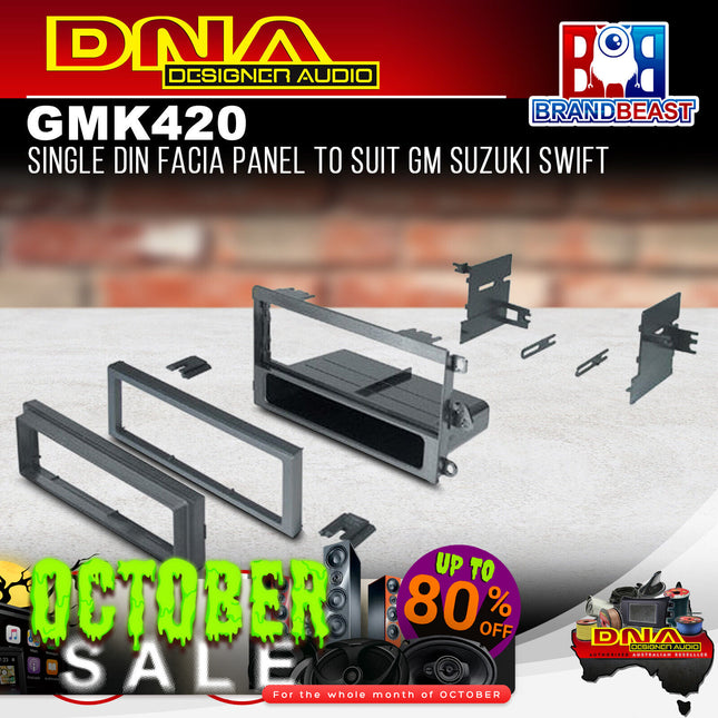 DNA GM-K420 Single DIN Fascia Panel To Suit GM Suzuki Swift