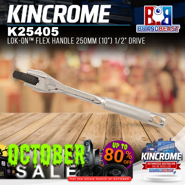 KINCROME K25405 LOK-ON™ Flex Handle 250mm (10") 1/2" Drive