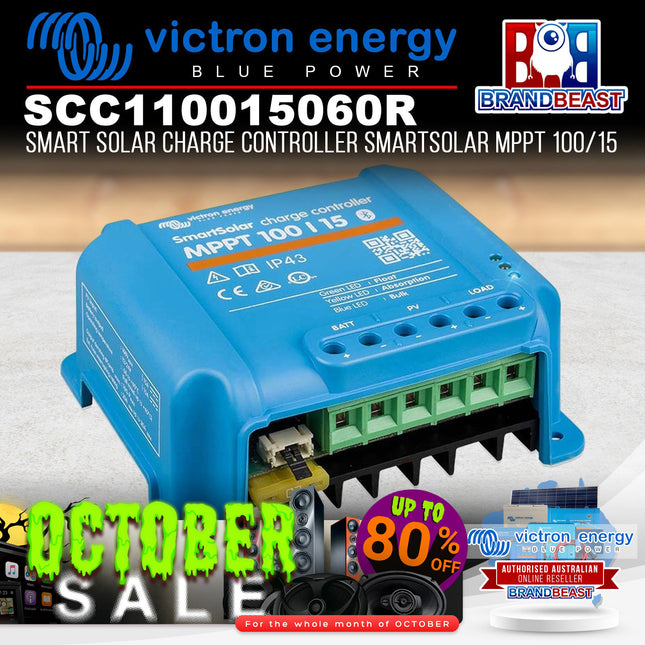 Victron Energy SCC110015060R Smart Solar Charge Controller SmartSolar MPPT 100/15